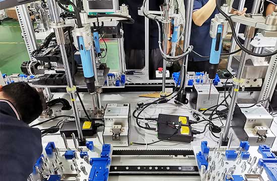 智能門鎖生產線設備包含哪些？智能鎖裝配線生產廠家有哪些？